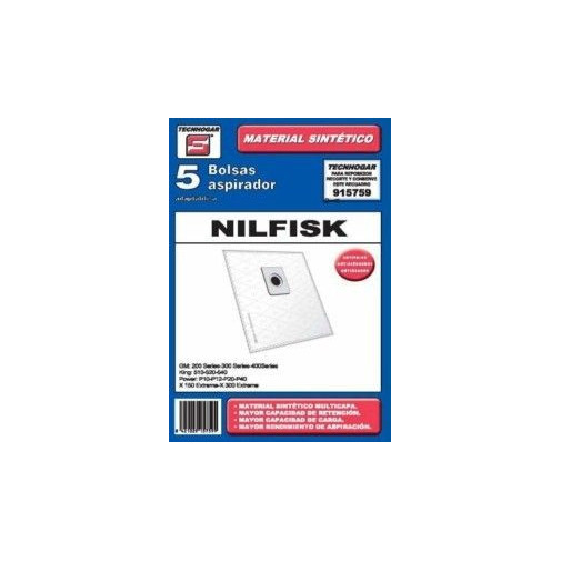 Bolsa Aspirador Papel Nilfisk 915759 Thogar 5 Pz Rf