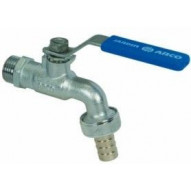 Grifo Jard Curvo 3/4"x3/4" Palanca Arco