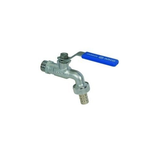 Grifo Jard Curvo 1"x1" Palanca Arco