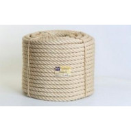 Cuerda Torcida 18mm Sisal Nat 4 Cabos Hyc 100 Mt