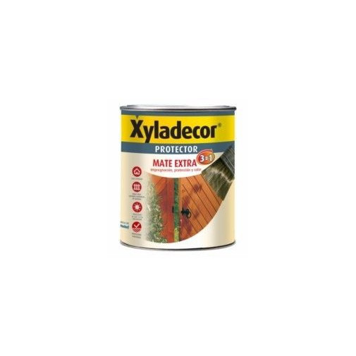 Protector Para Madera Mate Roble 3 En 1 750ml Xyladecor