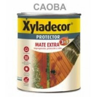 Protector Para Madera Mate 3 En 1 Caoba 750 Ml Xyladecor