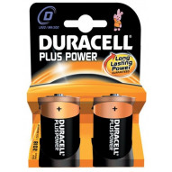 Pila Alcalina Lr20 1,5v D Power Plus Duracell 2 Pz