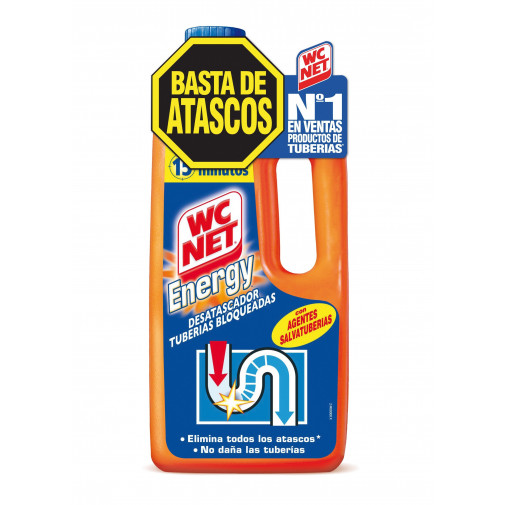 Desatascador Tuberias Gel 1 Litro Wcnet Energy
