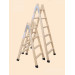 Climent - Escalera Madera Doble Con Taco 7X7
