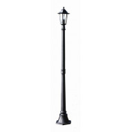 Farol 1,7m Orlando Negro E27 1x60w Illux1118z