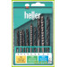 Heller - Estuche universal hss piedra madera 9 piezas