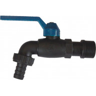 Grifo Jard Curvo 3/4" Palanca Nyl Nch