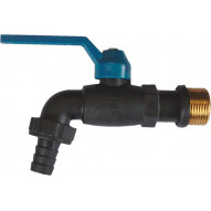 Grifo Jard Curvo 3/4" Palanca R/lat Nyl Nch