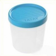 Hermetico Alimen. Rdo 1,0lt C/r Az Pl Tatay