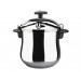 Olla Coc Pres 06lt Tradicional Bombeada Inox Magefesa