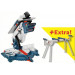 BOSCH 0615990EU2 - Ingletadora GTM 12 JL Professional 1.800 W. 3.800 rpm. con 1 mesa de trabajo GTA 2600 Professional