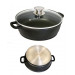 Cacerola Baja 30cm C/tapa Al/fu Ecostone Cookware