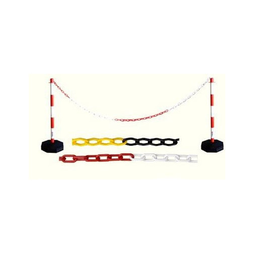 Cadena Señalizacion 7,5mm 25mt Pl Bl/ro Cv Tools