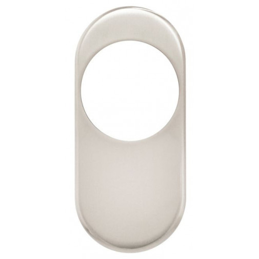 Embellecedor Seguridad Escudo Para Puerta Exterior Plata