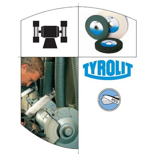 Muela Hta.elec Afilado Pl 175x20x32mm 89 A60 Ac/hss Cor. Bl