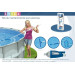 Intex Kit de mantenimiento de piscina de lujo, accesorios de piscinas, set de limpieza, extensible 279 cm (58959)