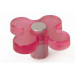 Mm Spezial - Pomo Mueble Infantil Abs Flor Magenta 49Mm