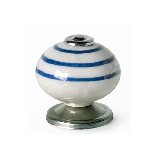 Pomo Mueb 40mm Bola Bl/ray Az Rei