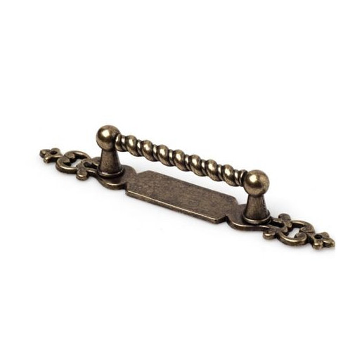 Pomo Mueb 64mm Zamak Cuero Salomon Rei