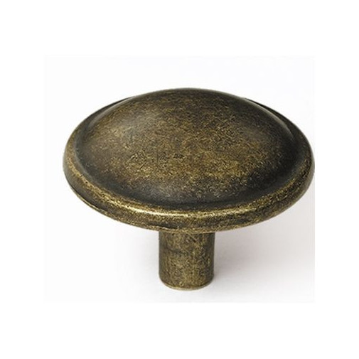 Pomo Mueb 32mm Zamak Cuero Rei