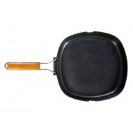 Grill Plancha 28x28cm Liso M/abat Al/fu Ecostone Cookware