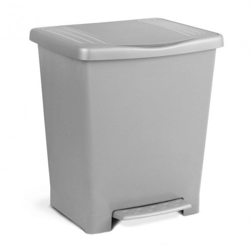 Cubo Bas. C/pedal 23lt Pl Gr Tatay 2