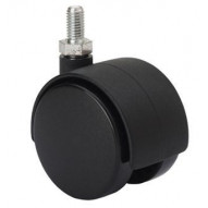 Rueda Gir.dble 050mm Tw0114 Espiga M8x15 050kg Ne Alex