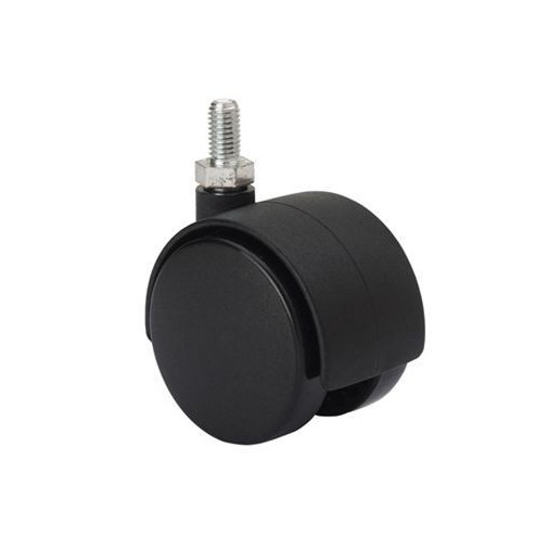 Rueda Gir.dble 050mm Tw0114 Espiga M8x15 050kg Ne Alex