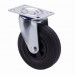 Twin-lex serie 123 - Rueda giratorio diámetro 125 goma negro