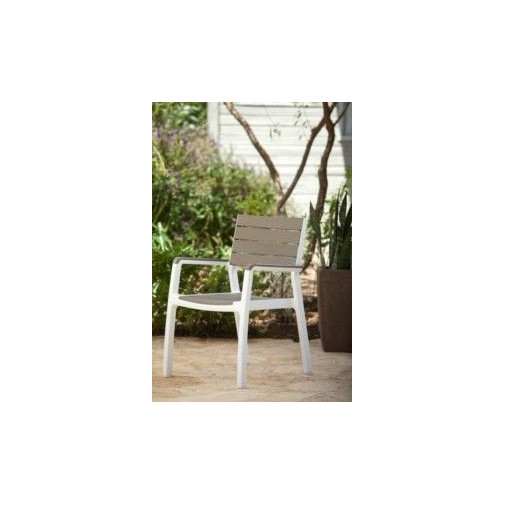 Sillon Harmony Simulacion Aluminio Madera