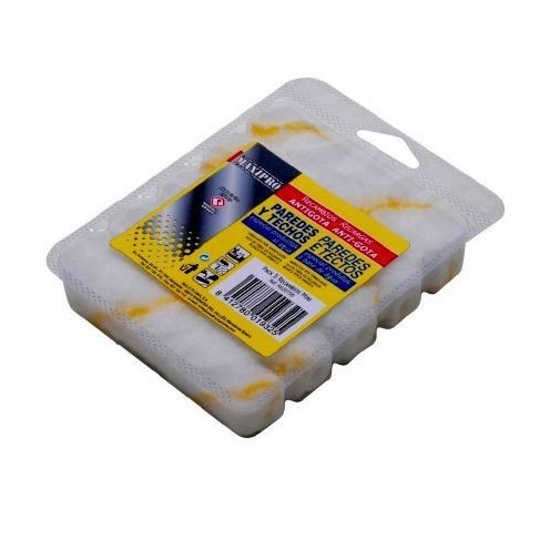 Rodillo Pint Antig.mini 8 Pz 06 Cm Bl/ama Par-te Recambio Ru