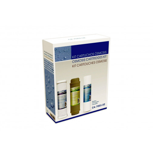 Cartucho Osmosis Sedimentos Hidrowater Nereo Kit3 Carbon Gac
