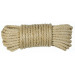 Hilos Y Cuerdas Del Segura 1001060020 - Cuerda torcida 06mm sisal nat 4 cabos hyc 20 mt