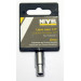 LLAVE VASO HEXAG. 1/4'-06MM C.V. NIVEL