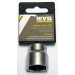 Nivel Llave Vaso Hexagonal 3/8'-21MM Cromo VANADIO NV100376