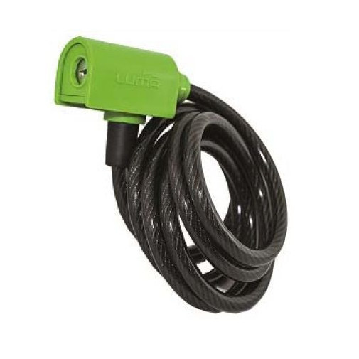 Candado Antirrobo Bicicl Ø8mm Lgo 185cm Esp. Ver Arregui