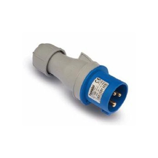 Clavija Cetac Elec 32a/220-240v 2p+t Pol/abs Az Famat