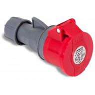 Base Elec Movil Cetac 3p+n+t 16a/380-415v Ip44 Pol/abs Ro Fa