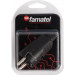 FAMATEL - Clavijas goma IP44 | Goma termoplástica | TT | 16A | 250V | Negro
