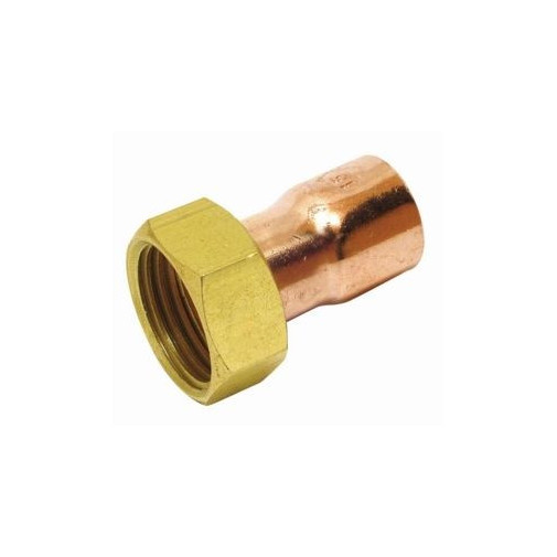 Racor Loco Recto Cobre H 22 X ½" Sudo