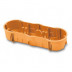 Caja Empotrar Pladur Triple Naranja Famatel