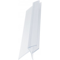 Perfil Mampara Baño Vierteaguas 2mt 19,5mm - 6/8mm