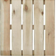 Loseta Pino Tratado 50x50cm Nortene Tane