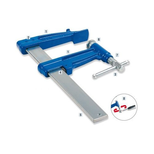 Tornillo Apriete Prof 120x600mm Urko