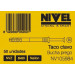 Nivel Taco FIJACION 8X60 Clavo Nylon Gris NVZ NV105984 50 PZ