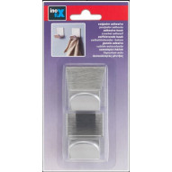 Colgador Hog 45x40x30mm Adh Inox Cr/mt 2 Pz Inofix