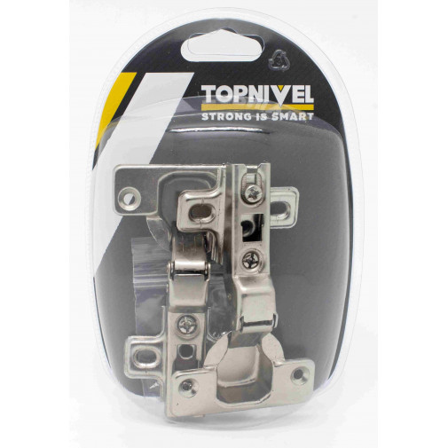 Bisagra Cazoleta M/mad Acodada 35mm 2 Pz