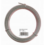 Cable Acero Galv 6x7+1 2mm Cursol 100 Mt