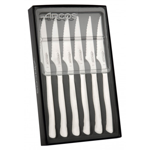 Cuchillo Coc Chuletero Arcos M/inox Inox Arcos 378000 6 Pz